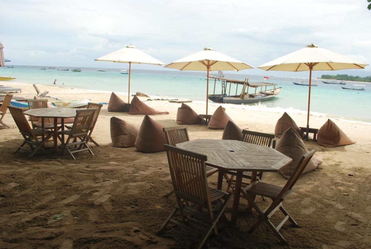 Gili Smile Bungalow Gili Trawangan Bagian luar foto