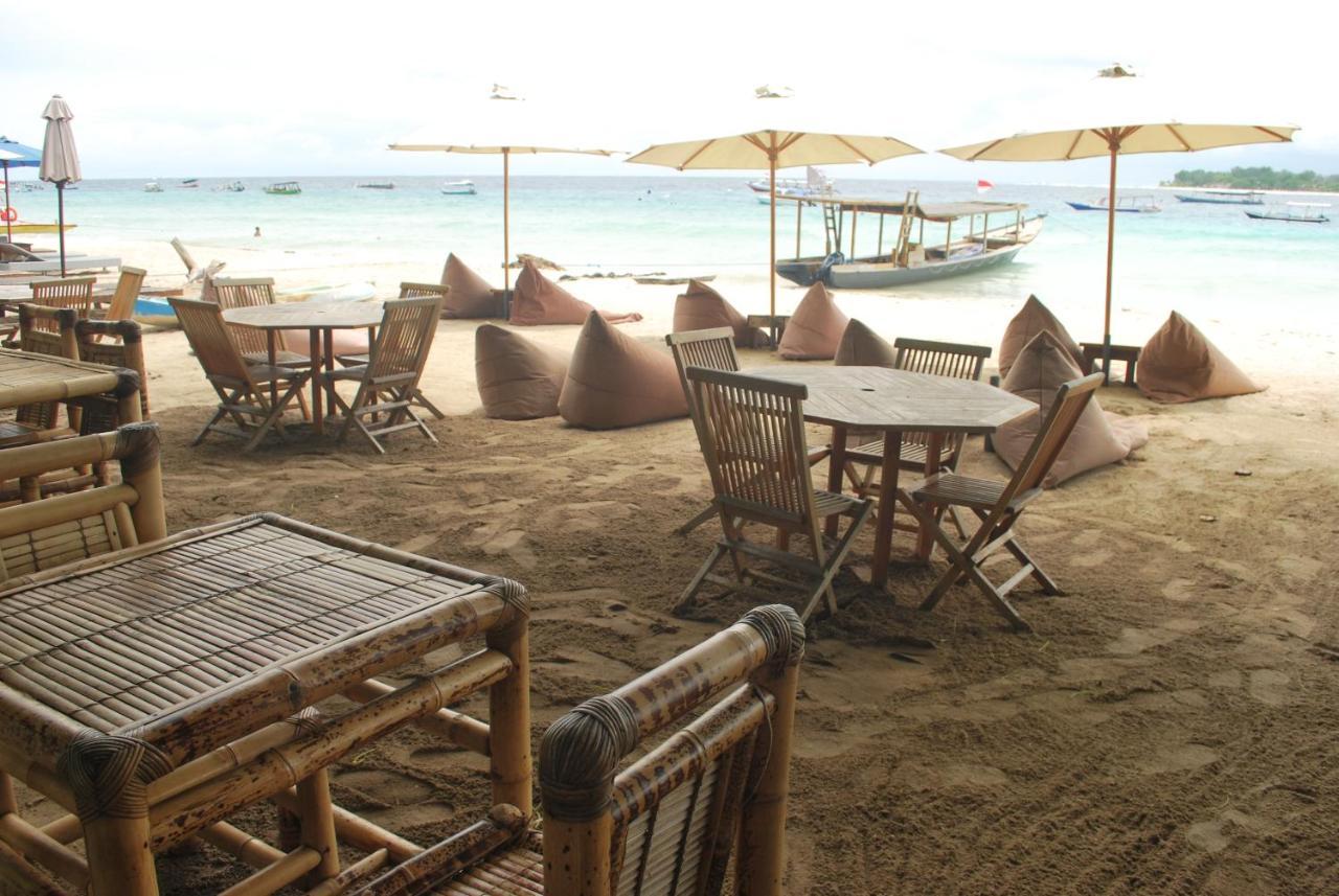 Gili Smile Bungalow Gili Trawangan Bagian luar foto