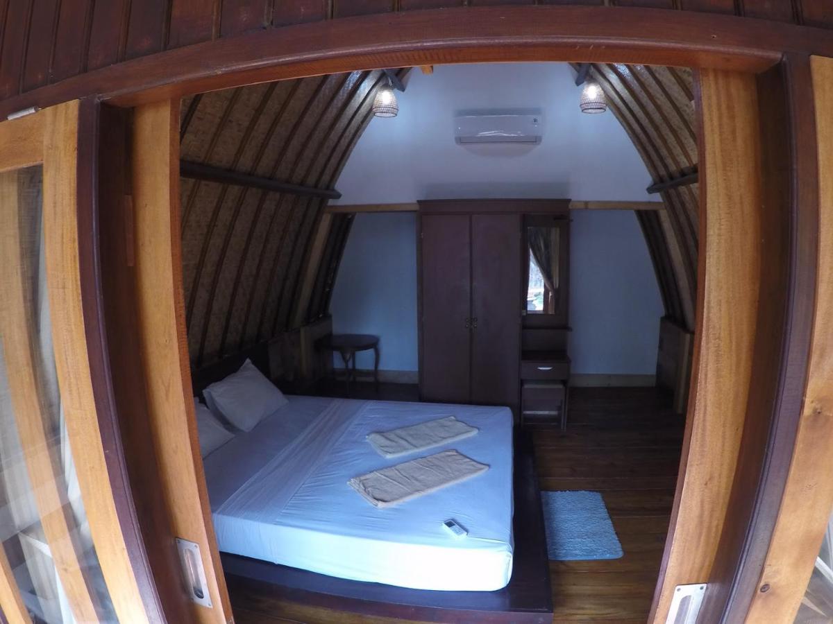 Gili Smile Bungalow Gili Trawangan Bagian luar foto