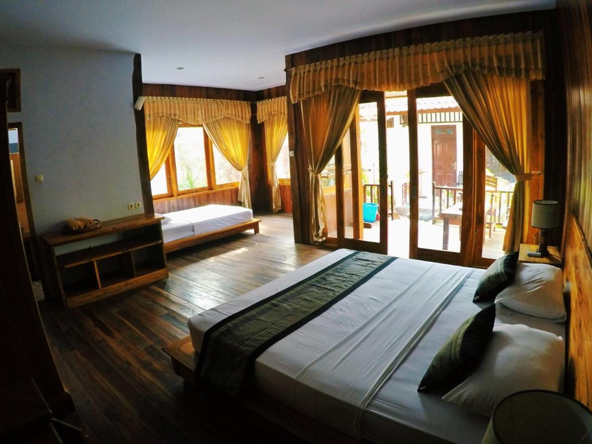 Gili Smile Bungalow Gili Trawangan Bagian luar foto